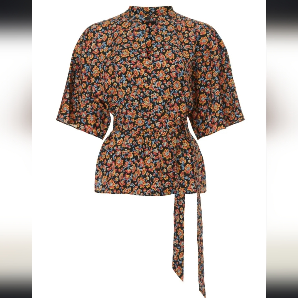 Jason Wu X RTR Floral Print Women's Top, SZ Meduim